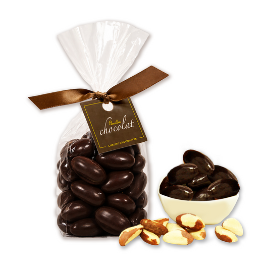 Dark Chocolate Coated Brazil Nuts