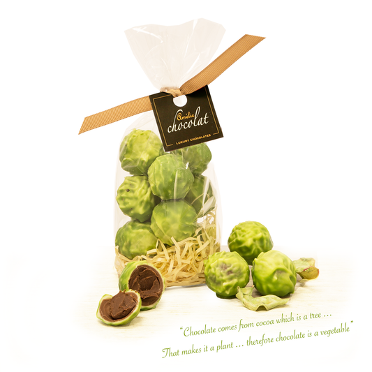 Chocolate Brussel Sprouts