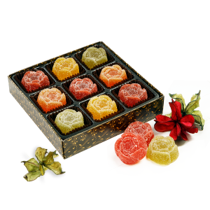 Assorted Fruit Jelly Roses