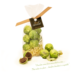 Chocolate Brussel Sprouts